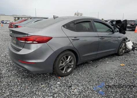 2018 Hyundai Elantra Sel из США, поврежденный, VIN 5NPD84LF7JH349307